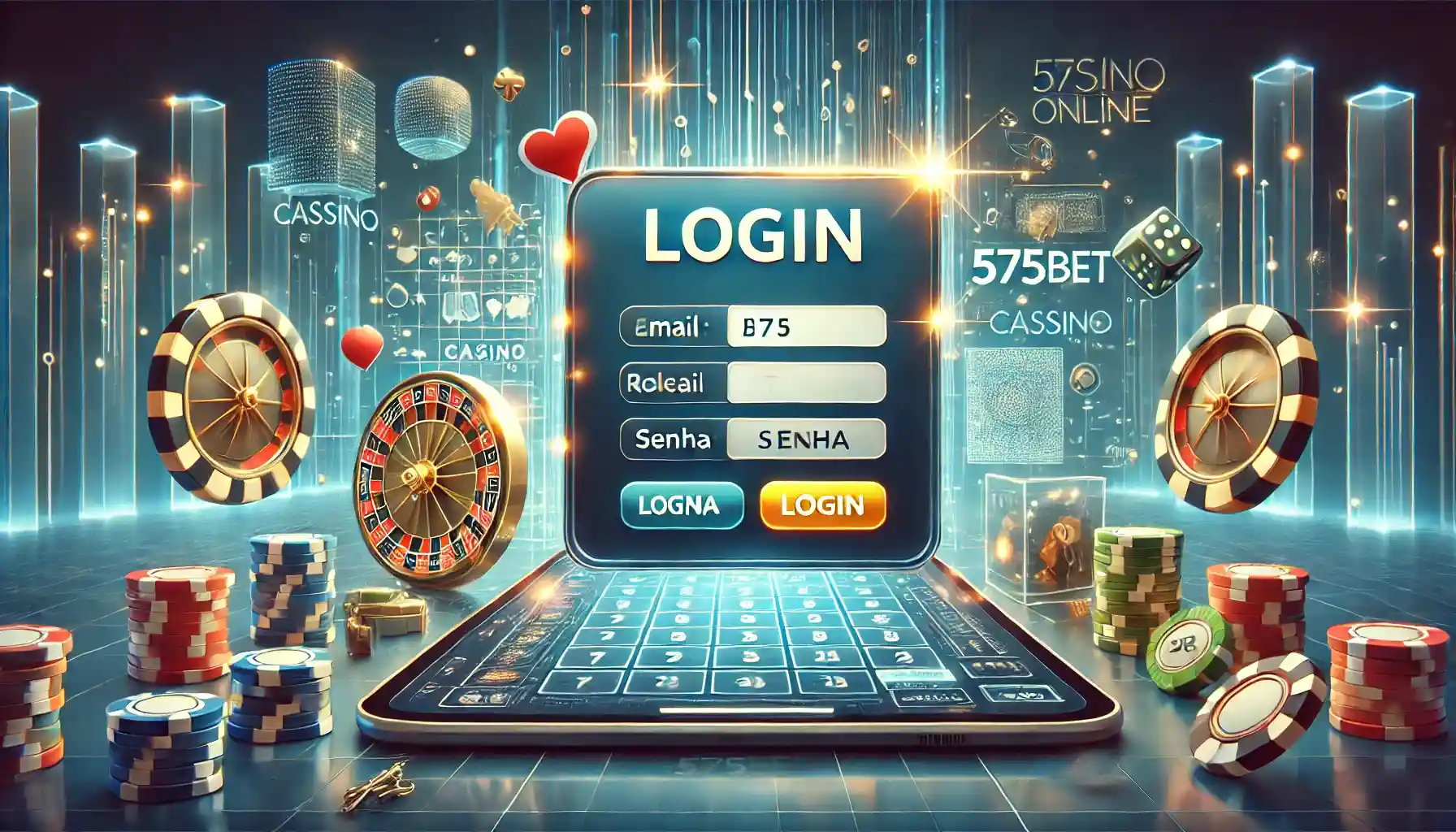 Criar uma nova Conta no plataforma pgjoker